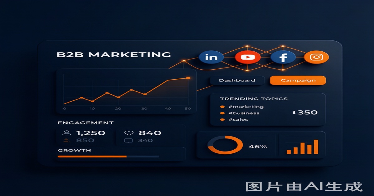 社媒代运营怎么做？B2B出海企业社媒营销全攻略